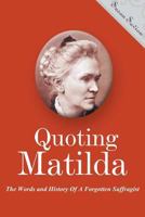 Quoting Matilda 1682567370 Book Cover