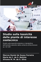 Studio sulla tossicità delle piante di interesse zootecnico 6209124070 Book Cover