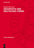 Grammatik Des Deutschen Verbs 3112750586 Book Cover