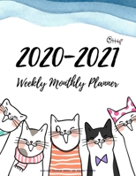 2020-2021 Calendar Weekly And Monthly Planner: Two Year 24 Month Jan 2020 - Dec 2021 Planner W/ To Do List Academic Schedule Agenda Logbook Or Student & Teacher Organizer Journal Notebook, Appointment 1698640137 Book Cover