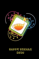 Happy Diwali 2019: Thoughtful Diwali Gift, Lined Blank Notebook, Mandala Back Cover, 6 x 9, 120 White Color Pages, Matte Finish Cover 1691399426 Book Cover