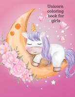 Unicorn coloring book for girls 1716387396 Book Cover