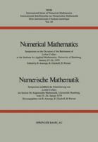 Numerical Mathematics / Numerische Mathematik: Symposium on the Occasion of the Retirement of Lothar Collatz at the Institute for Applied Mathematics, University of Hamburg, January 25 26, 1979 / Symp 3034862865 Book Cover