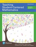 Teaching Student-Centered Mathematics: Developmentally Appropriate Instruction for Grades 3-5 0132824876 Book Cover