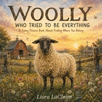 WOOLLY WHO TRIED TO BE EVERYTHING: A Funny Picture Book About Finding Where You Belong (Little Animals, Big Lessons) B0HCKXYQZL Book Cover