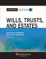 Wills Trusts & Estates: Dukeminier & Sitkoff 9e 145481988X Book Cover