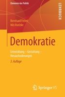 Demokratie: Entwicklung - Gestaltung - Herausforderungen 3658168676 Book Cover