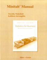 Minitab Manual for Statistics for Business: Decision Making and Analysis 0321645650 Book Cover