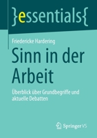 Sinn in der Arbeit : ?berblick ?ber Grundbegriffe und Aktuelle Debatten 365830815X Book Cover
