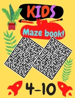Kids maze book: Best books for 10 year old boys B08DBYMP7P Book Cover