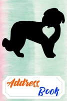 Address Book: Personal Organizer of Addresses and Notes 6''x9'' for Email, Adresses, Phone Numbers, Additional Informations As Birthdays, Social Media For Maltese Dog Puppy Owners Lovers 1678830224 Book Cover