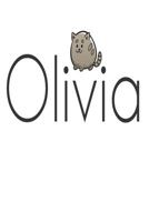 Olivia: 6x9 College Ruled Line Paper 150 Pages 1686081154 Book Cover