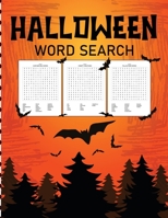 Halloween Word Search: Puzzle Activity Book - For Kids Ages 5-8 - Juvenile Gifts - With Key Solution Pages 1953332145 Book Cover