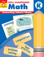 Skill Sharpeners Math, Kindergarten 1596730528 Book Cover