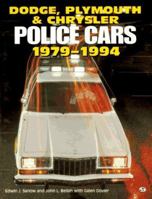 Dodge, Plymouth & Chrysler Police Cars 1979-1994 0760301972 Book Cover