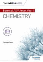 My Revision Notes: Edexcel as Chemistry 1471854760 Book Cover