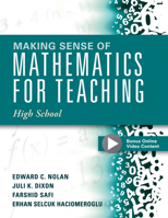 Making Sense of Mathematics for Teaching High School: Understanding How to Use Functions 1942496486 Book Cover