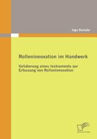 Rolleninnovation Im Handwerk 3836689952 Book Cover