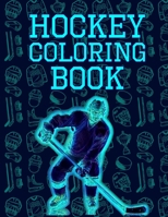 Hockey Coloring Book: Cute Hockey Coloring Book for adults and teens that absolutely love this sport. Perfect for hockey players that need some relaxing time from that hard hockey practice. B08YQJD27J Book Cover