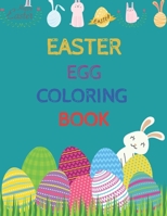 Easter eggs Coloring Book: 50 Unique Egg Design For stress Relief B08WJW5NDC Book Cover