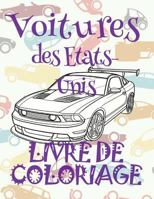 ✌ Voitures des Etats-Unis ✎ Livre de Coloriage Voitures ✎ Livre de Coloriage pour les garçons ✍ Livre de Coloriage enfant: ... Livre de Coloriage) 1985729393 Book Cover