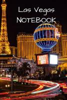Las Vegas Notebook: A cool Las Vegas Photo Cover Notebook - Journal - Planner - Diary - Travel Notebook - 6x9 - 120 Pages - Wide Ruled Line Paper 1081631384 Book Cover