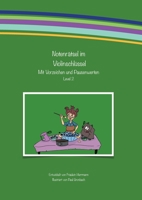 Notenrätsel im Violinschlüssel mit Vorzeichen: Level 2 (German Edition) 3756883361 Book Cover