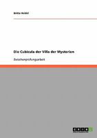 Die Cubicula der Villa der Mysterien 363890976X Book Cover