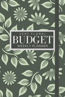 Very Floral Budget Weekly Planner: Plan your weekly expenses, bills, income, saving and finances. 6x9 inch 108 entry budget planner and organiser for family, personal and small business finance. 167125161X Book Cover