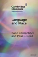 Language and Place 1009380869 Book Cover