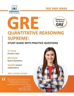 GRE Quantitative Reasoning Supreme: Study Guide with Practice Questions B0CH2HFY1G Book Cover