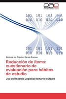 Reduccion de Items: Cuestionario de Evaluacion Para Habitos de Estudio 365903312X Book Cover