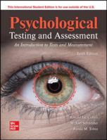 Psychological Testing and Assessment 10TH Edition, International Edition, Textbook only 1265799733 Book Cover