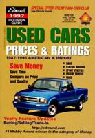 Edmund's Used Car Prices & Ratings: 1985-1996 American & Import 0877596212 Book Cover
