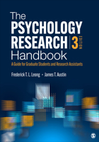 The Psychology Research Handbook: A Guide for Graduate Students and Research Assistants 0761930221 Book Cover