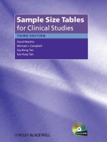 Sample Size Tables for Clinical Studies 1405146508 Book Cover