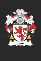 Leon: Leon Coat of Arms and Family Crest Notebook Journal (6 x 9 - 100 pages) 1694935221 Book Cover