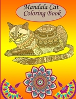 Mandala Cat Coloring Book: Cat Butt Coloring Book | cat butt coloring book for kids | cat butt coloring book for adults | Cat Mandalas | coloring book for kids ages 4-8 baby animals B08R6MSZXP Book Cover