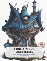 Fantasy Village Coloring Book: More Fantasy Forest Homes To Color And Personalize B0C5KBVFH7 Book Cover