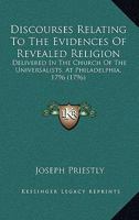 Discourses on the Evidence of Revealed Religion 0530150859 Book Cover