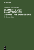 Elemente Der Analytischen Geometrie Der Ebene 3111128113 Book Cover