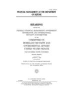Financial management at the Department of Defense B083XX41K5 Book Cover