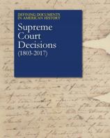 Defining Documents in American History: Court Cases 1682175855 Book Cover