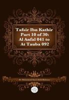 Tafsir Ibn Kathir Juz' 10 (Part 10): Al-Anfal 41 To At-Tauba 92 1477483810 Book Cover