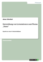 Entwicklung Von Lernstationen Zum Thema Sinne 3640301161 Book Cover