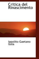Critica del Rinascimento 1115264478 Book Cover