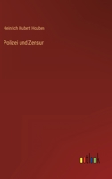 Polizei und Zensur 3368466585 Book Cover