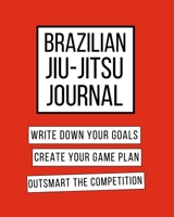 Brazilian Jiu-jitsu Write Down Your Goals Create Your Game Plan Outsmart The Competition: Keep Track of Your BJJ Goals. 1675568847 Book Cover