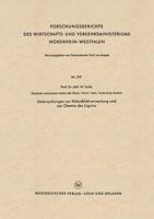 Untersuchungen Zur Holzabfallverwertung Und Zur Chemie Des Lignins 3663032345 Book Cover
