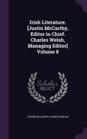 Irish Literature Volume 8 1356302440 Book Cover